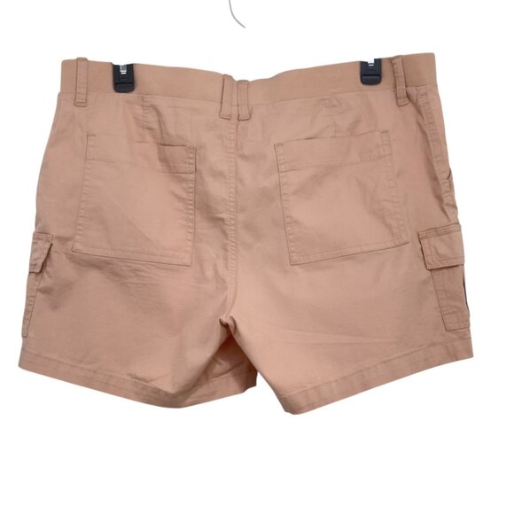 Lee Womens 18M Regular Fit Mid-Rise Cargo Shorts Comfy Waistsband - Picture 8 of 13